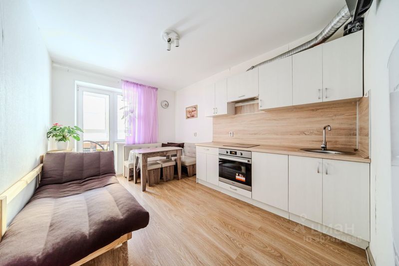 Продажа 1-комнатной квартиры 39,9 м², 5/17 этаж