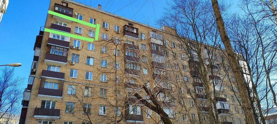 Продажа 2-комнатной квартиры 38,7 м², 8/9 этаж