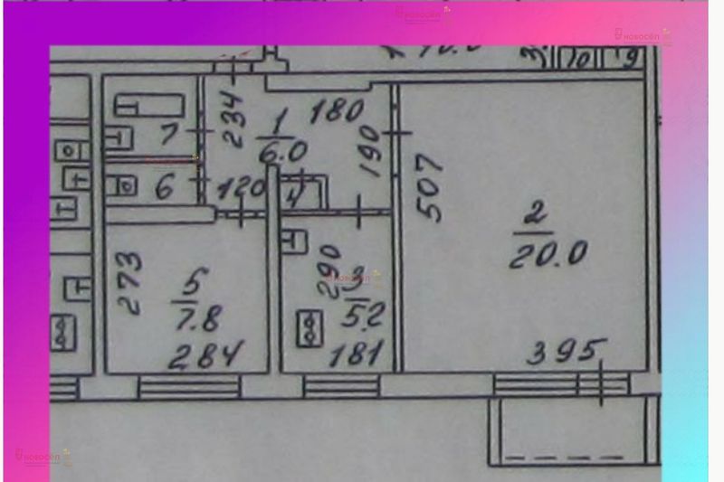 Продажа 2-комнатной квартиры 42 м², 6/9 этаж