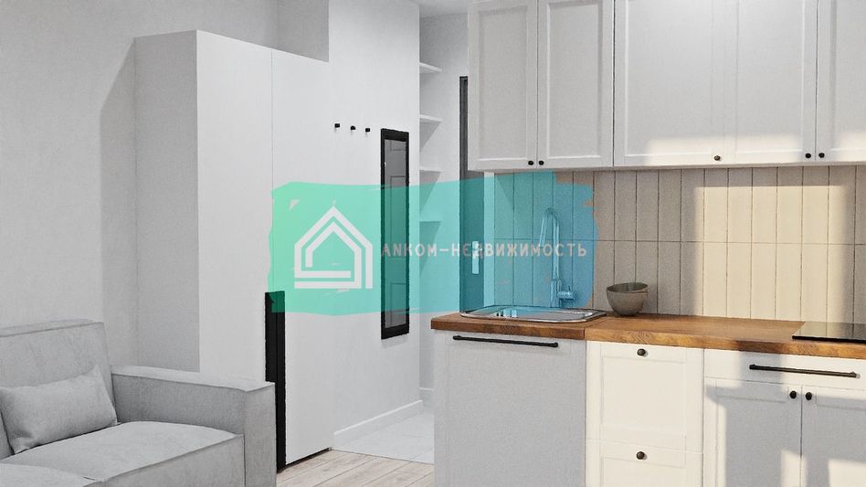 Продажа 1-комнатной квартиры 18,5 м², 9/9 этаж