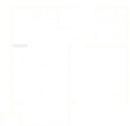 Продажа 1-комнатной квартиры 39,9 м², 4/9 этаж