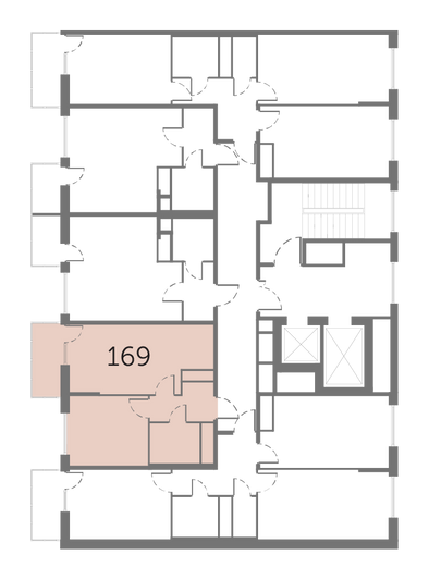 Продажа 1-комнатной квартиры 35,9 м², 8/10 этаж