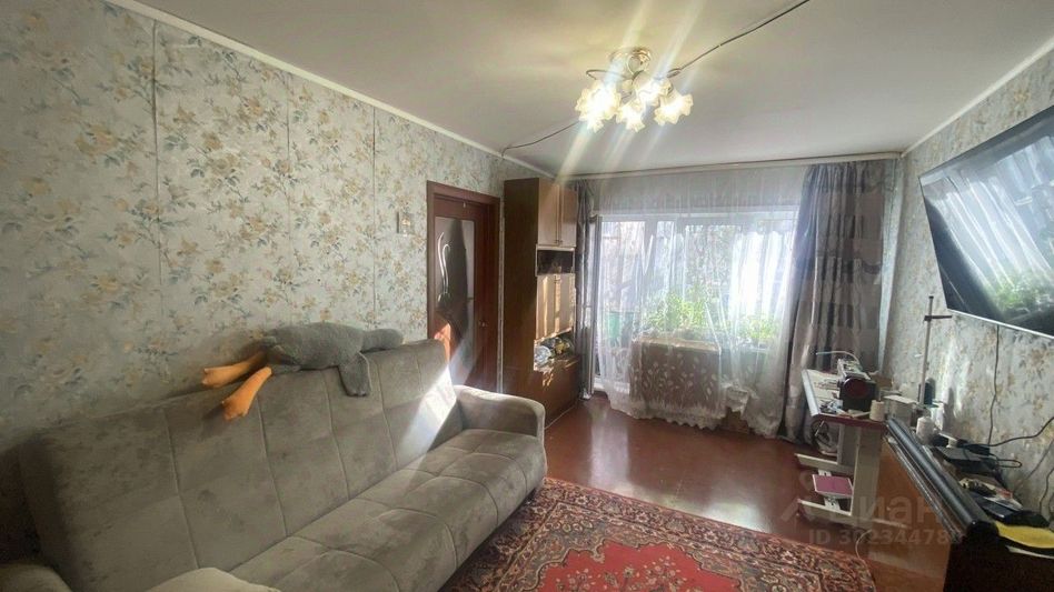 Продажа 3-комнатной квартиры 53,9 м², 2/5 этаж