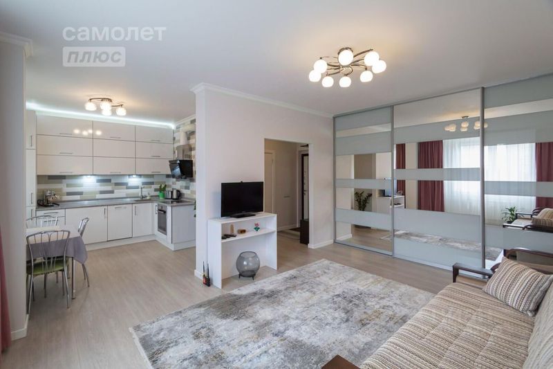 Продажа 1-комнатной квартиры 43,1 м², 4/17 этаж