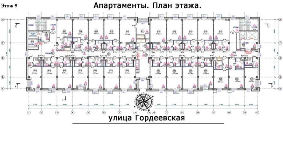 Продажа квартиры-студии 29,6 м², 5/8 этаж