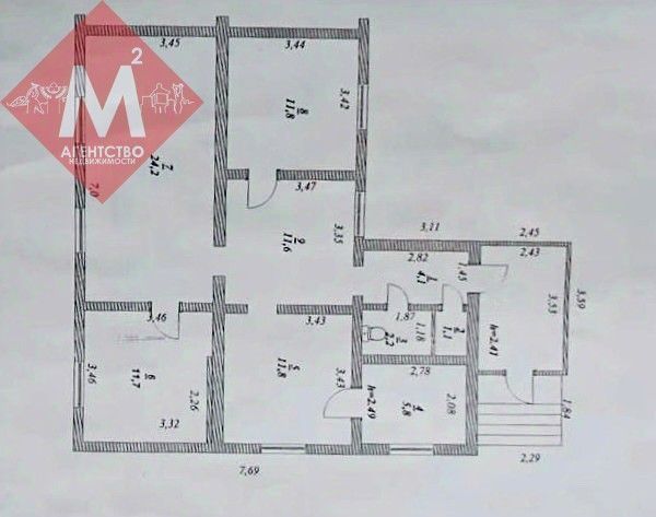 Продажа дома, 84,3 м², с участком 7,5 сотки