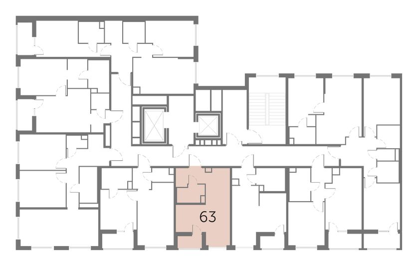 Продажа квартиры-студии 26 м², 2/10 этаж