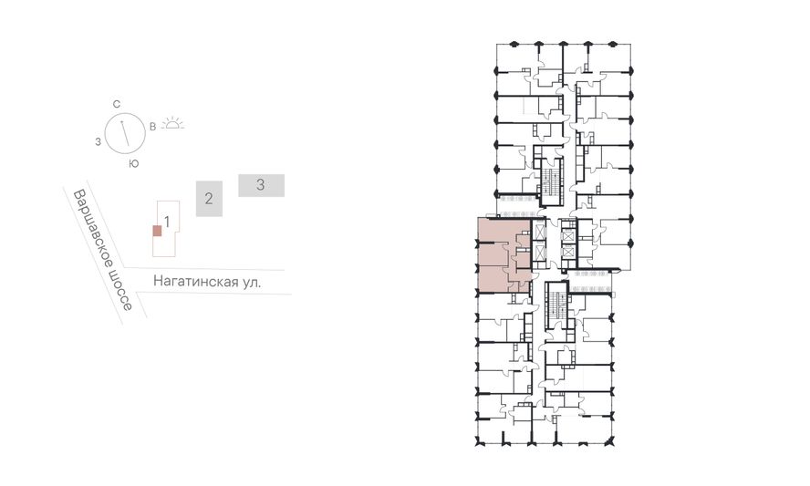 Продажа 2-комнатной квартиры 71,7 м², 16/28 этаж