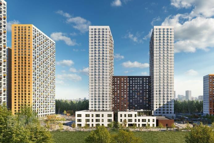 Продажа 1-комнатной квартиры 23,7 м², 25/33 этаж