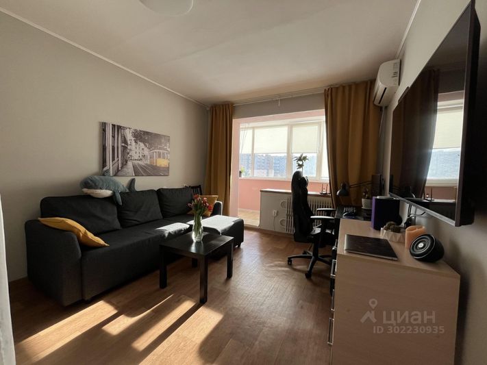 Продажа 1-комнатной квартиры 35,5 м², 5/9 этаж