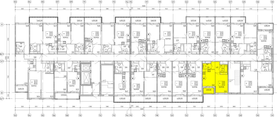 Продажа 1-комнатной квартиры 33,5 м², 12/12 этаж