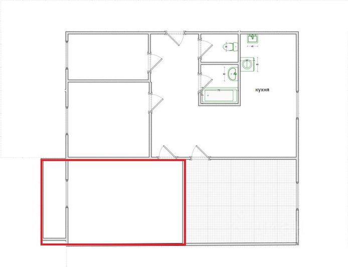 Продажа 1 комнаты, 16,4 м², 5/5 этаж