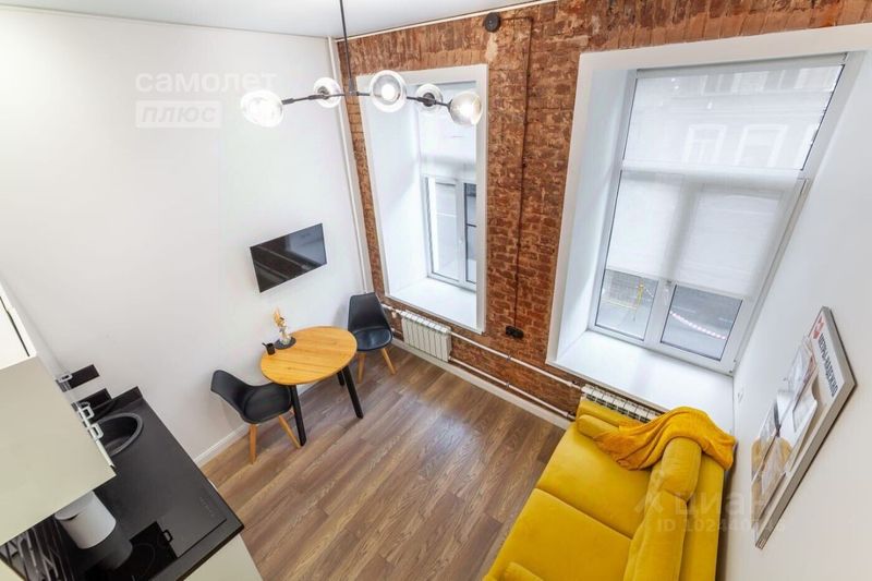 Продажа квартиры-студии 18,4 м², 3/6 этаж