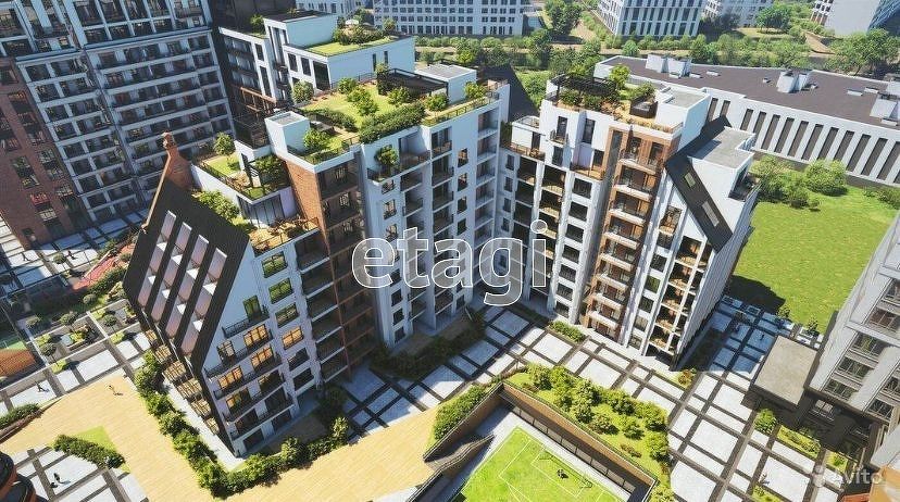 Продажа квартиры-студии 52,1 м², 8/14 этаж