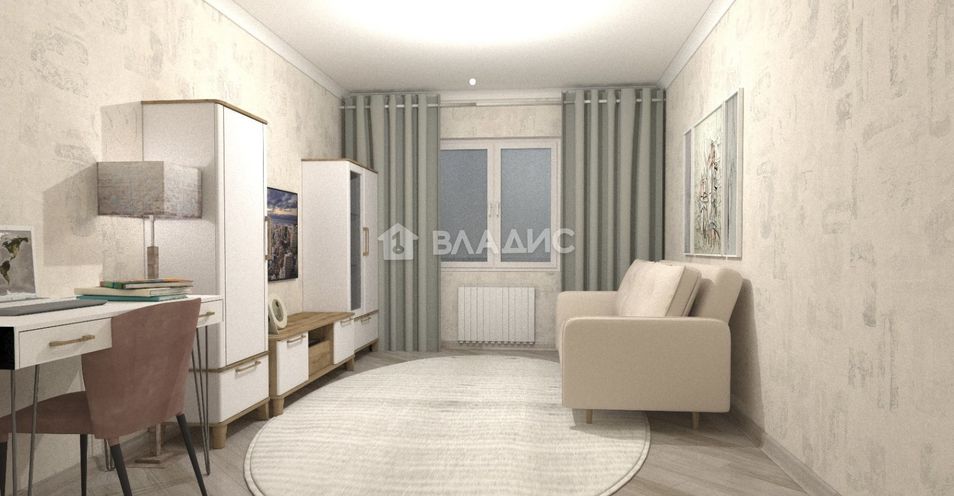 Продажа 1-комнатной квартиры 47 м², 1/10 этаж