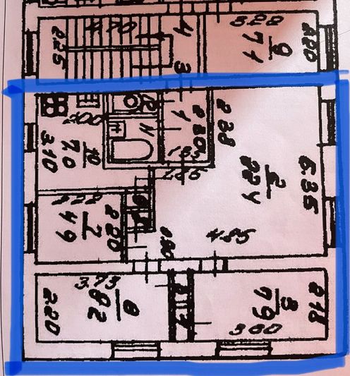 Продажа 4-комнатной квартиры 58,8 м², 2/5 этаж