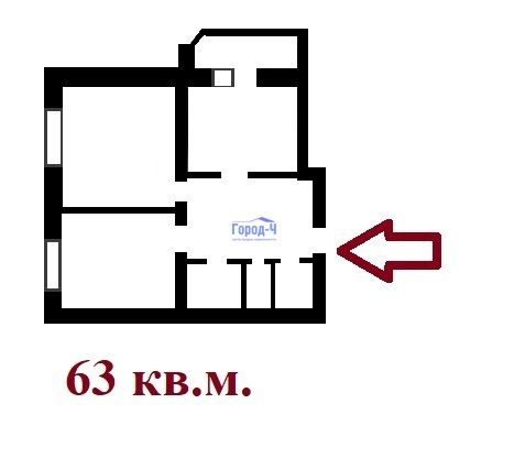 Продажа 2-комнатной квартиры 63 м², 4/16 этаж