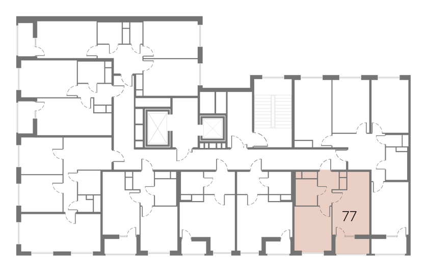 Продажа 1-комнатной квартиры 33,7 м², 4/10 этаж