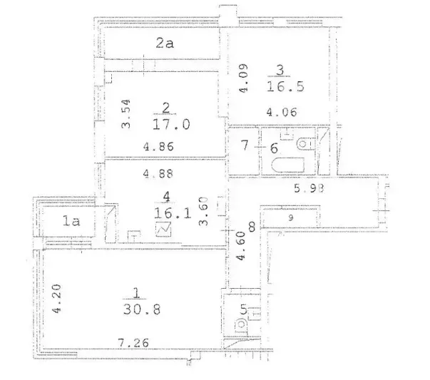 Продажа 3-комнатной квартиры 109 м², 7/15 этаж