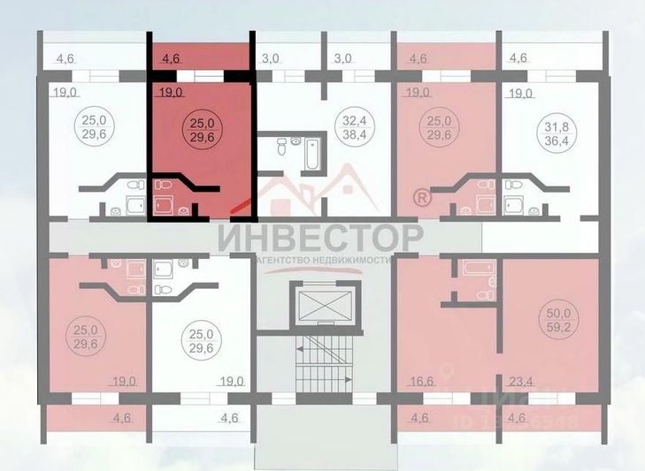 Продажа квартиры-студии 28 м², 10/10 этаж