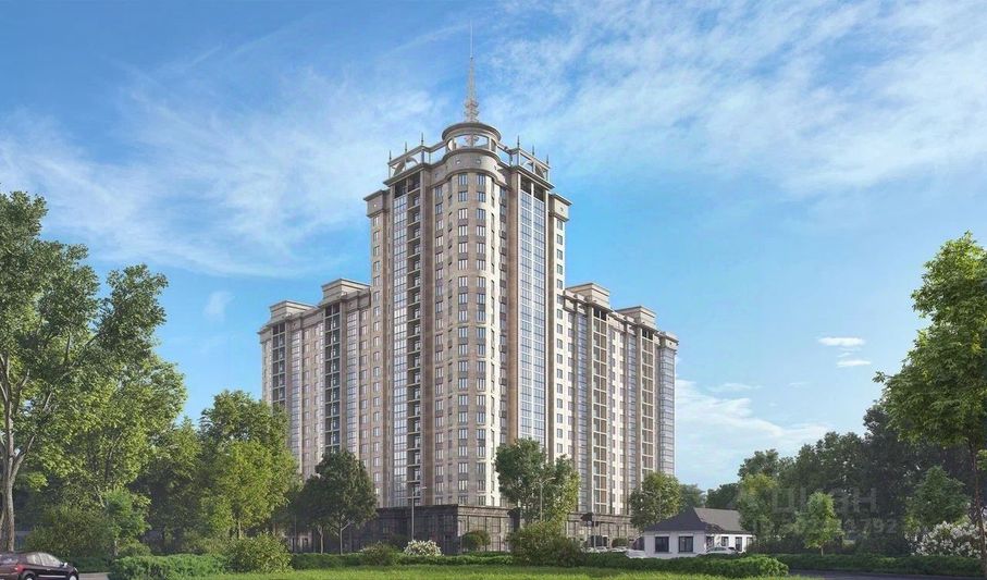 Продажа 1-комнатной квартиры 51 м², 5/22 этаж