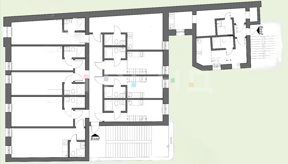 Продажа квартиры-студии 23,4 м², 2/5 этаж