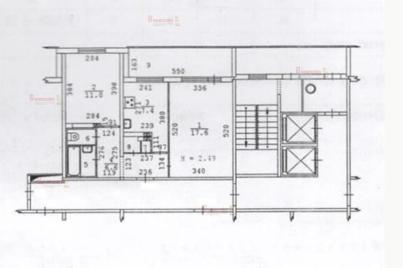 Продажа 2-комнатной квартиры 48 м², 11/16 этаж