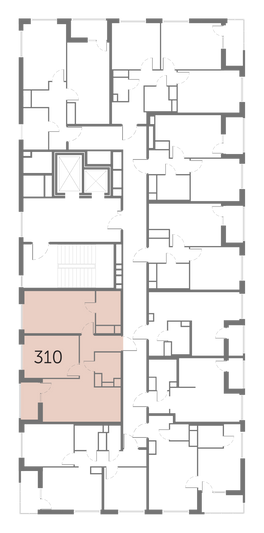 Продажа 2-комнатной квартиры 56,6 м², 7/10 этаж