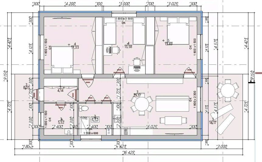 Продажа дома, 123,5 м², с участком 8 соток