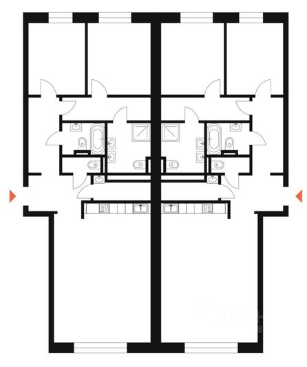 Продажа многокомнатной квартиры 222 м², 3/8 этаж