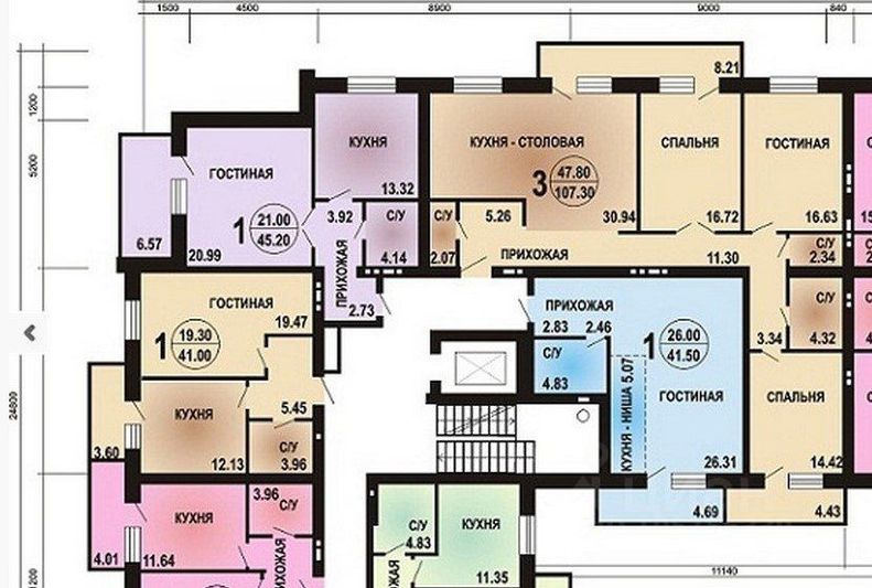 Продажа 3-комнатной квартиры 106,4 м², 4/9 этаж