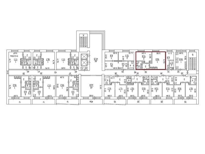 Продажа 2-комнатной квартиры 35,3 м², 4/9 этаж