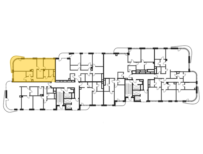 Продажа 2-комнатной квартиры 110,2 м², 6/8 этаж