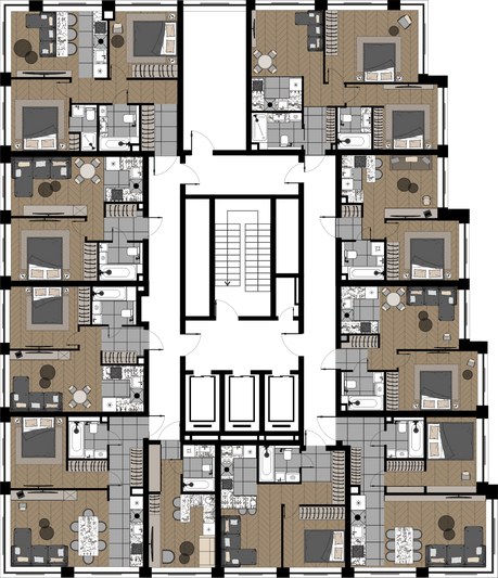 Продажа 2-комнатной квартиры 36,2 м², 3/16 этаж
