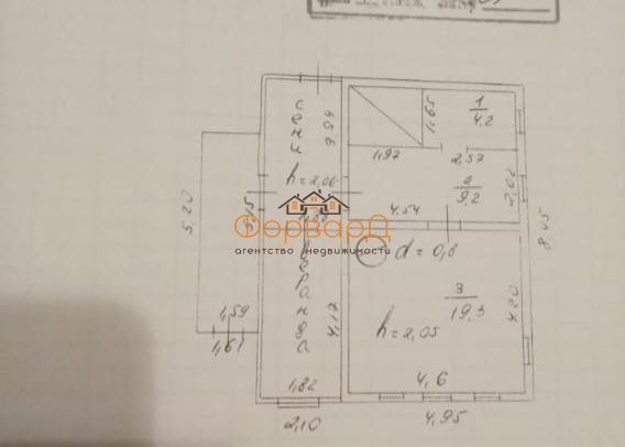 Продажа дома, 32,7 м², с участком 52,4 сотки