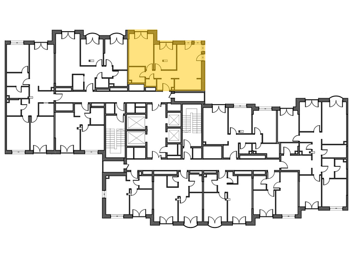 Продажа 2-комнатной квартиры 66,4 м², 21/28 этаж