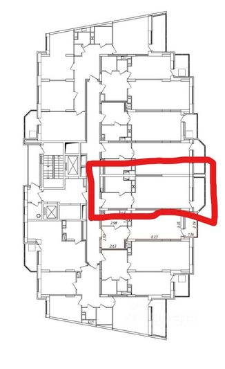 Аренда квартиры-студии 35 м², 3/17 этаж