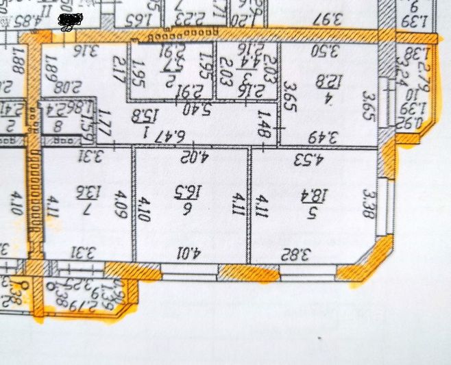 Продажа 3-комнатной квартиры 98,3 м², 2/7 этаж