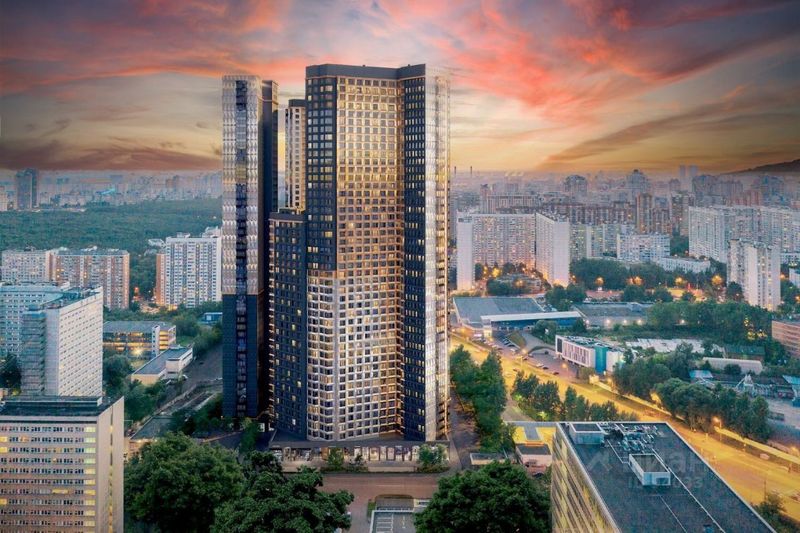 Продажа 3-комнатной квартиры 101,6 м², 8/47 этаж