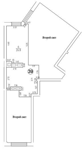 Продажа 1-комнатной квартиры 115,1 м², 5/5 этаж