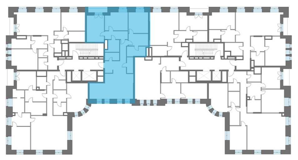 Продажа 3-комнатной квартиры 136,8 м², 3/6 этаж