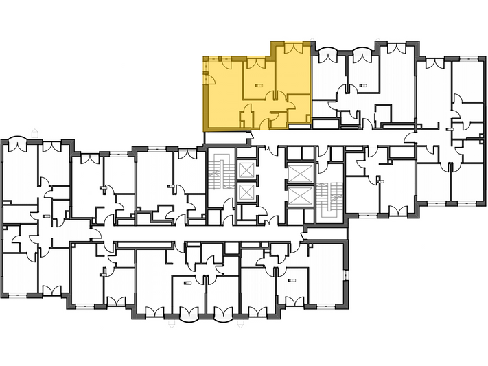 Продажа 2-комнатной квартиры 69,1 м², 23/28 этаж