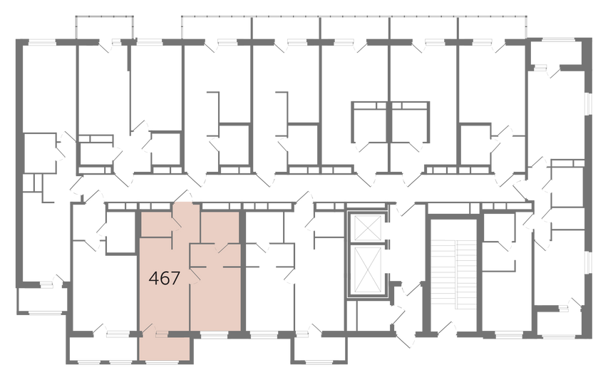 Продажа 1-комнатной квартиры 39 м², 11/12 этаж