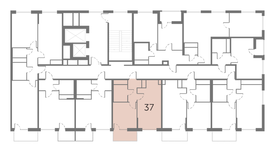 Продажа 1-комнатной квартиры 34,9 м², 6/10 этаж