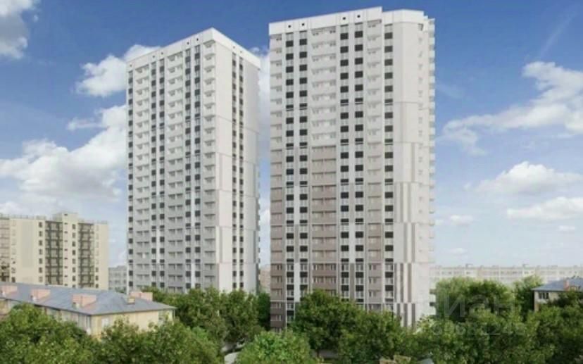 Продажа 1-комнатной квартиры 44,5 м², 20/25 этаж