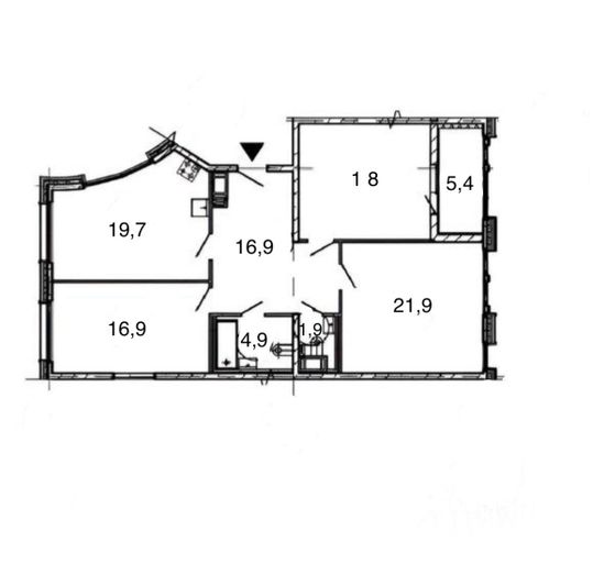 Продажа 3-комнатной квартиры 100,2 м², 9/11 этаж