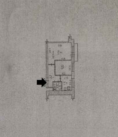 Продажа 2-комнатной квартиры 39,6 м², 8/9 этаж