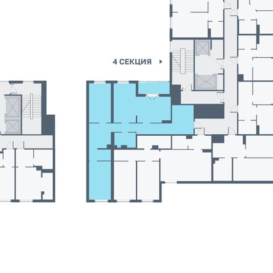 Продажа 3-комнатной квартиры 98,9 м², 2/10 этаж