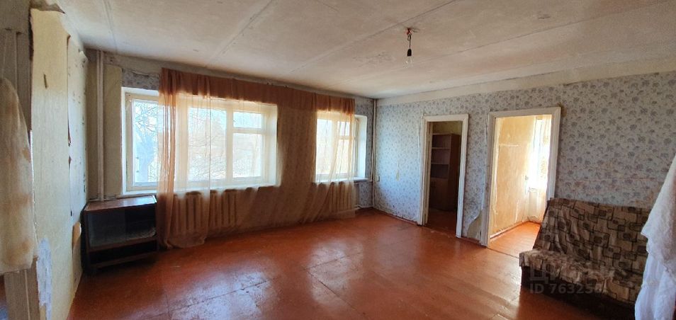 Продажа 3-комнатной квартиры 54,3 м², 1/2 этаж