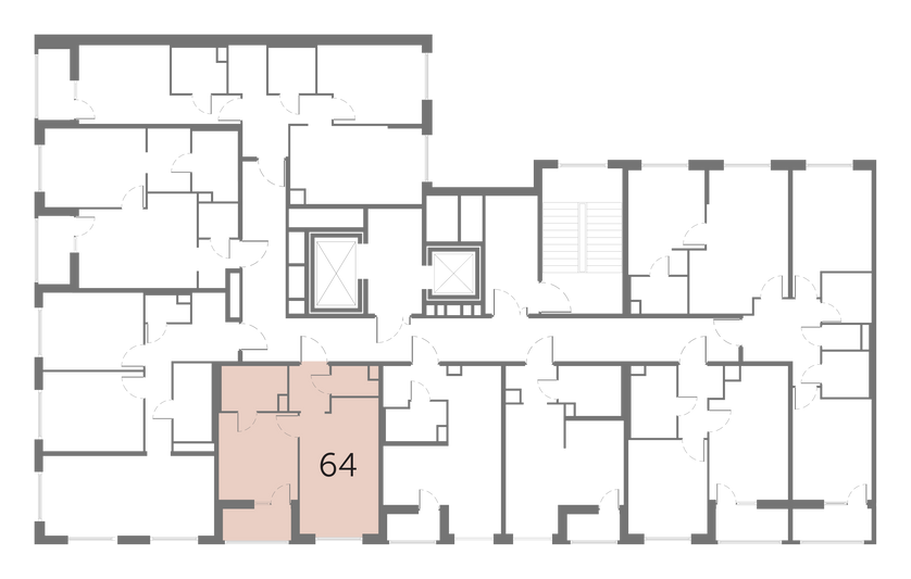 Продажа 1-комнатной квартиры 35,5 м², 2/10 этаж